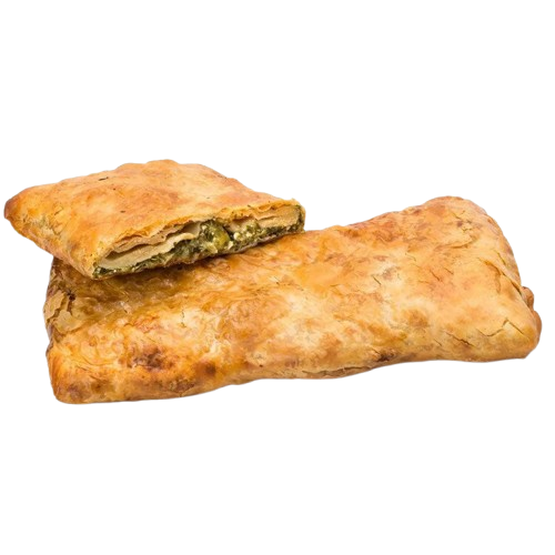 Spinach bougatsa